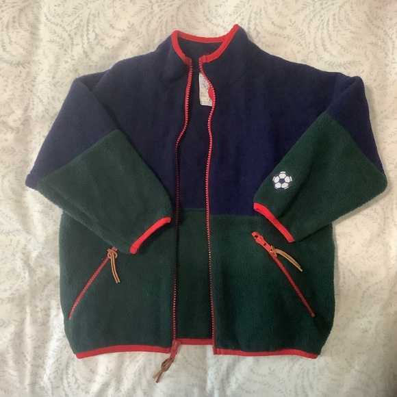Boys Vintage Full Zipper Jacket Size 4 - Picture 1 of 3